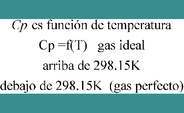 gas ideal cp